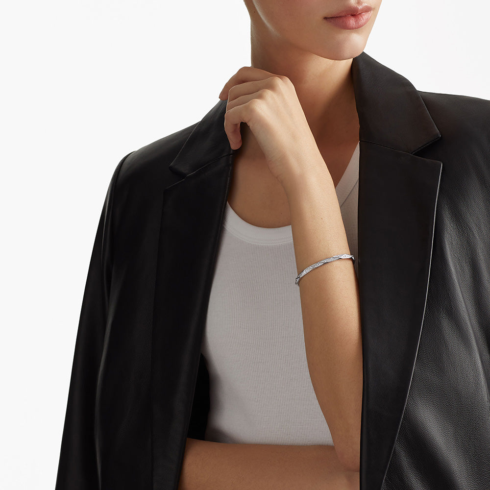 Moissanite Duet Bracelet
