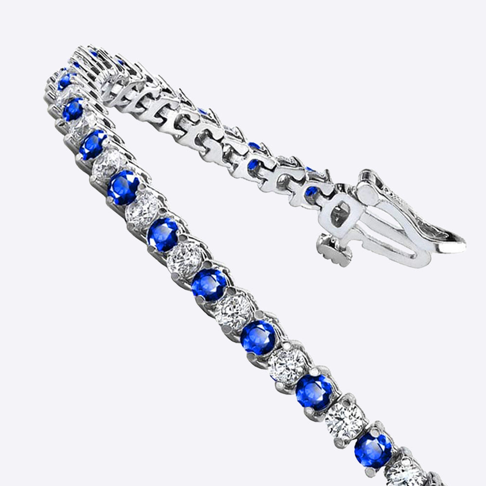 Sapphire Tennis Bracelet