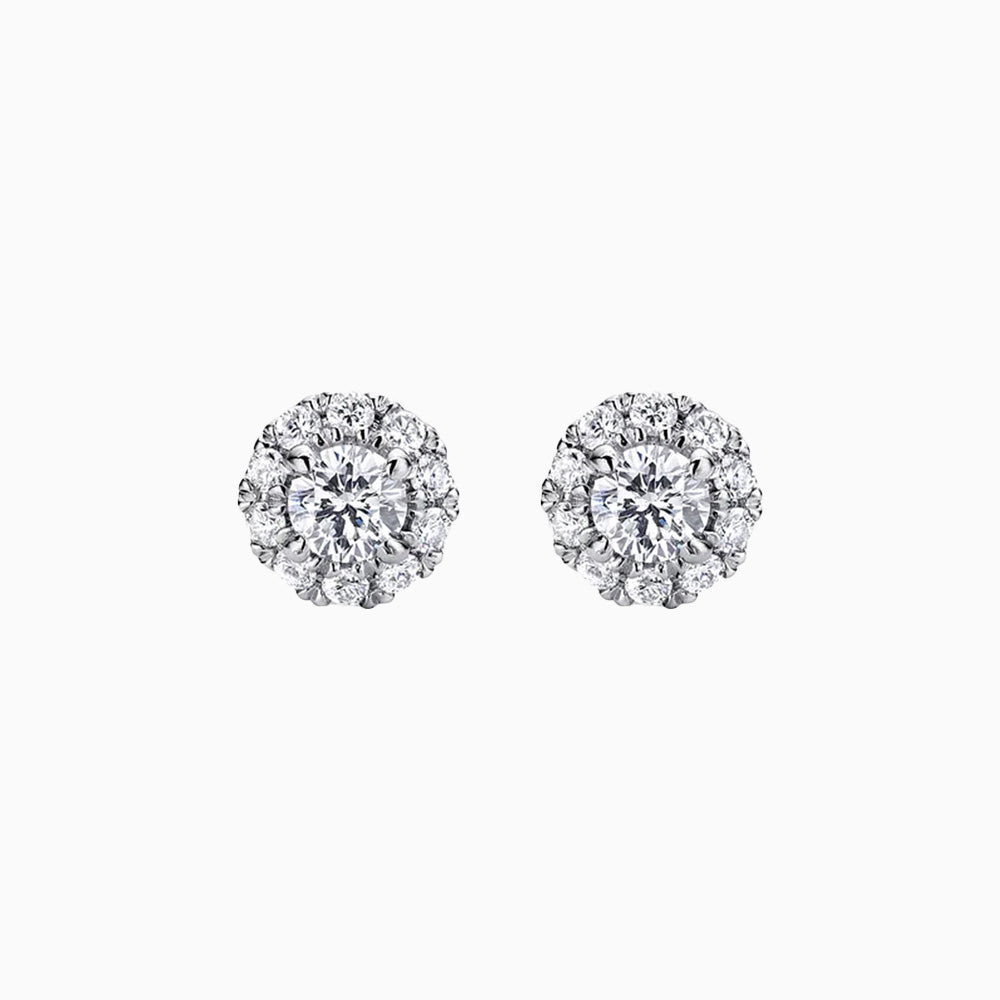 Moissanite Oval Cut Stud Earrings