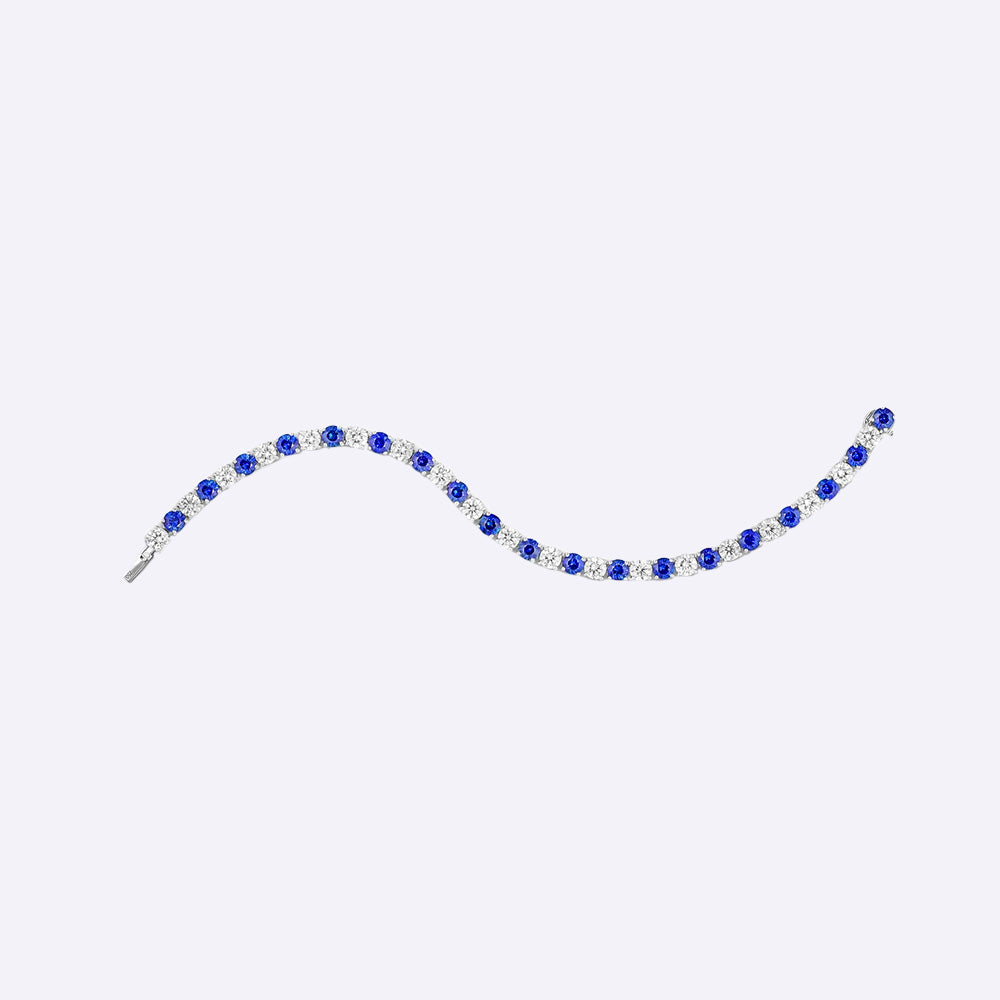 Sapphire Tennis Bracelet